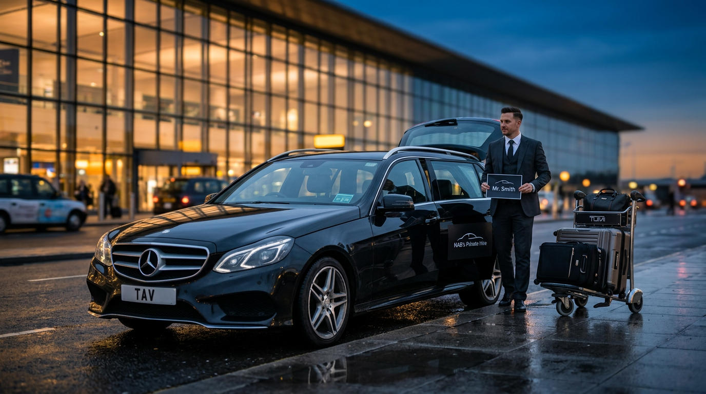 Airport Transfers by NABs Private Hire — premium private hire across Berkshire and Oxfordshire